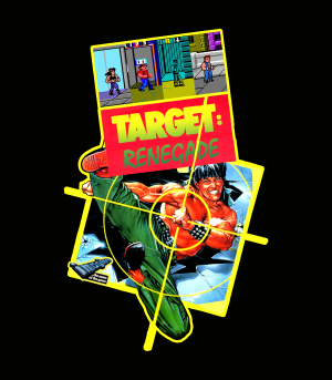 Diseño GAMES RETRO PIXEL Target Renegade IMAGE  